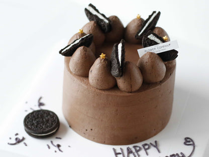 Chocolate Oreo cloud chiffon cream cake