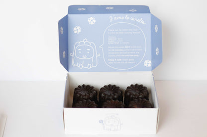 6 pieces Madagascar Vanilla Canele Gift box