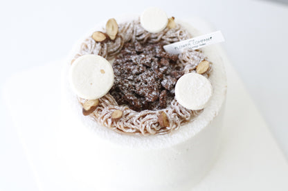 Mont Blanc cloud chiffon cream cake